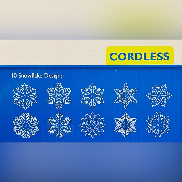 RARE Phillips LED SNOWFLAKE Cordless Window Lights - Picture 5 of 6